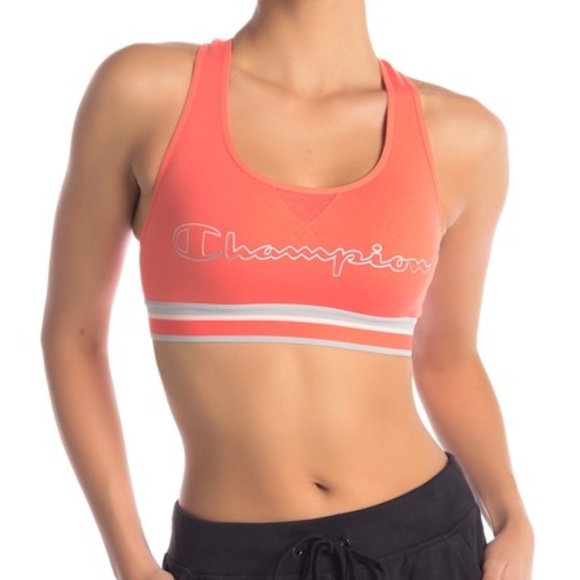 Champion Other - Authentic Champion Logo Racerback Sports Bra NWT